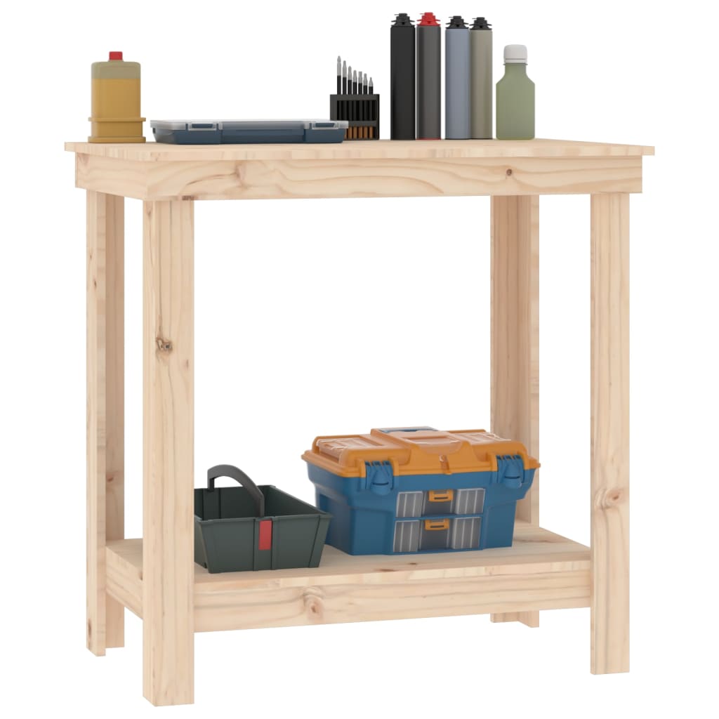 Work Bench Solid Wood Pine