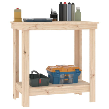 Work Bench Solid Wood Pine