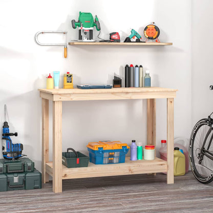 Work Bench Solid Wood Pine