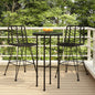 Bar Stools 2 Pcs 45X56X103.5 Cm Pe Rattan And Steel