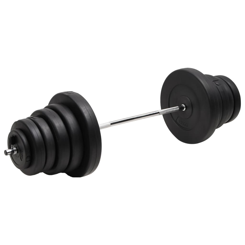 Barbell + 2 Dumbbell Set 60.5Kg