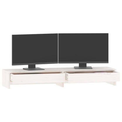 Monitor Stand Solid Wood Pine