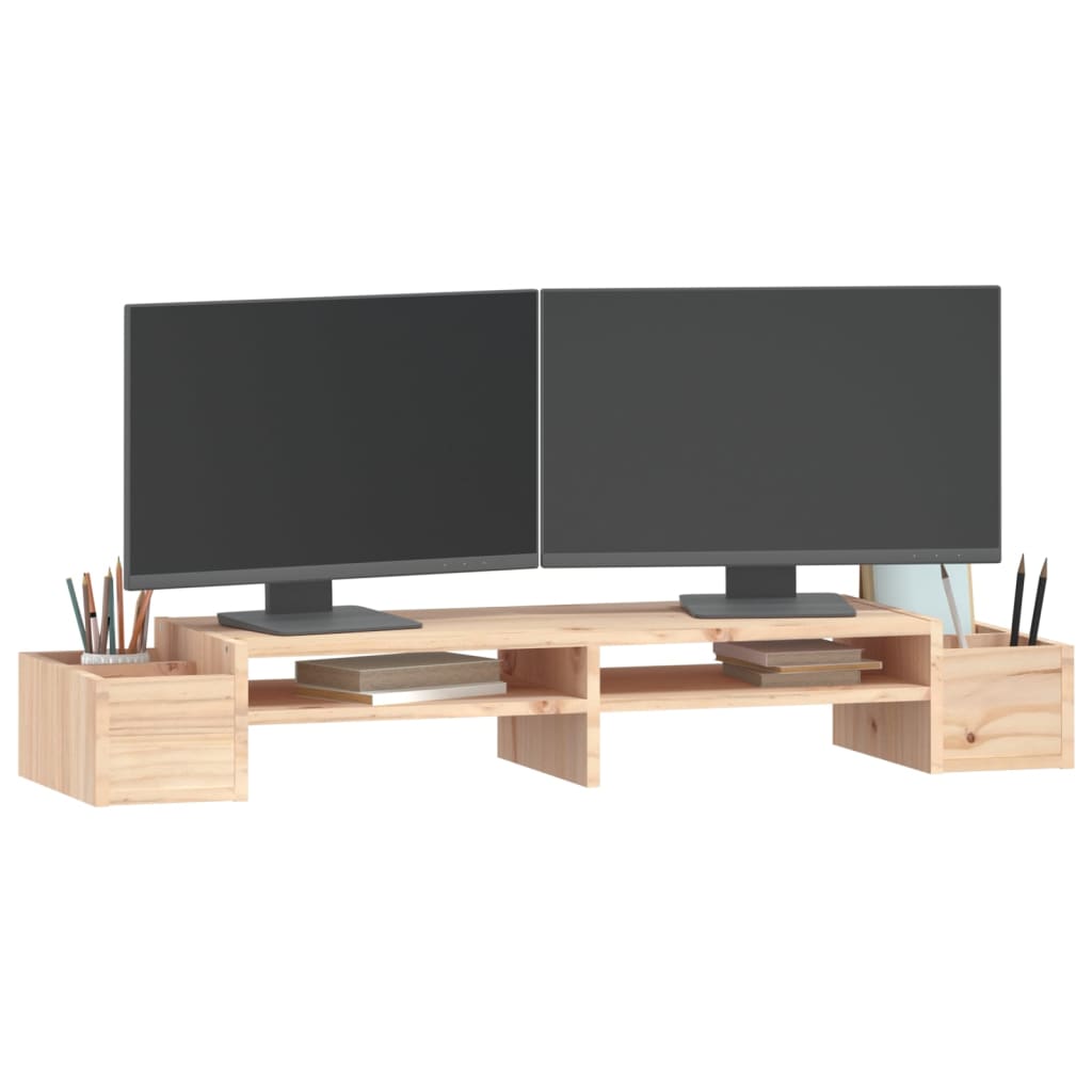 Monitor Stand Solid Wood Pine
