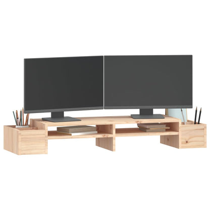 Monitor Stand Solid Wood Pine