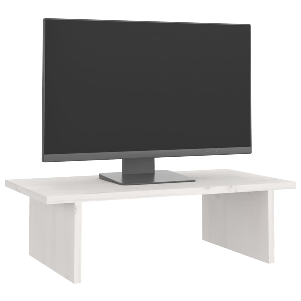 Monitor Stand Solid Wood Pine