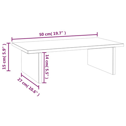 Monitor Stand Solid Wood Pine