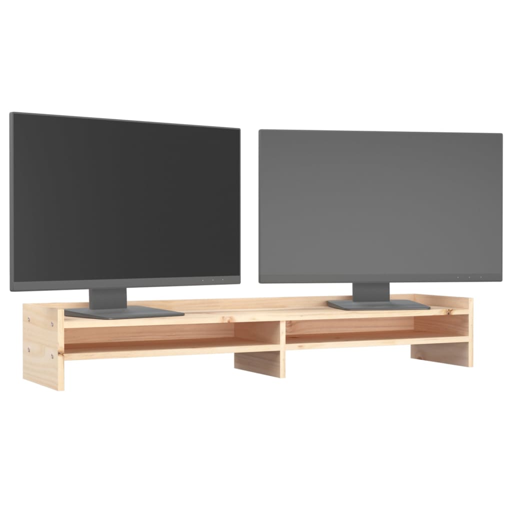 Monitor Stand Solid Wood Pine