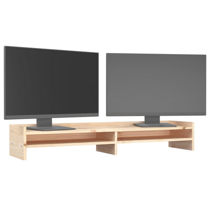 Monitor Stand Solid Wood Pine