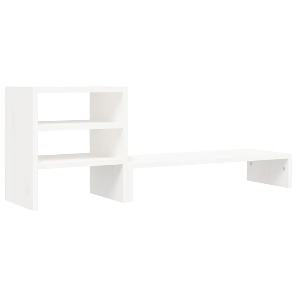 Monitor Stand 81X20X30 Cm Solid Wood Pine