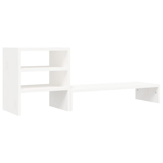 Monitor Stand 81X20X30 Cm Solid Wood Pine