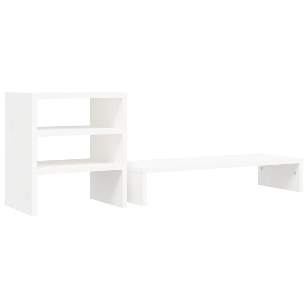 Monitor Stand 81X20X30 Cm Solid Wood Pine