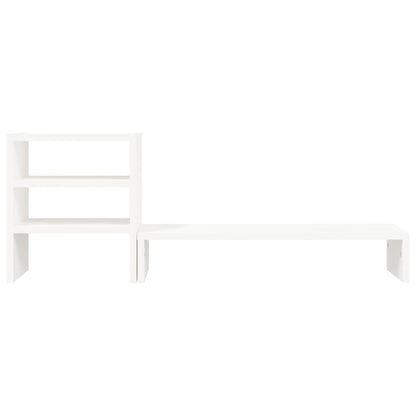Monitor Stand 81X20X30 Cm Solid Wood Pine