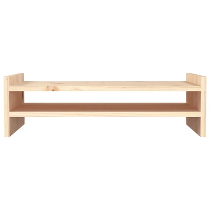 Monitor Stand Solid Wood Pine
