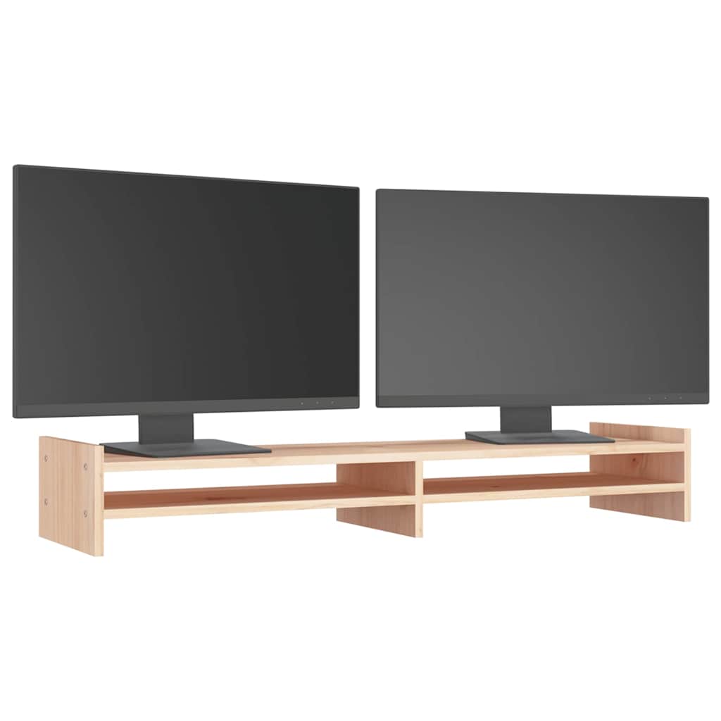 Monitor Stand Solid Wood Pine