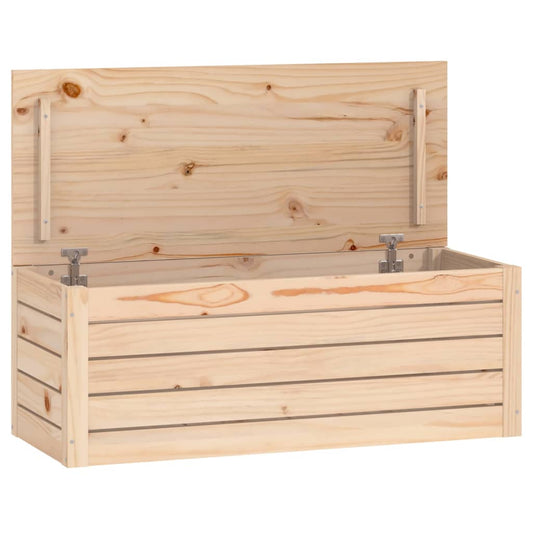 Storage Box Solid Wood Pine