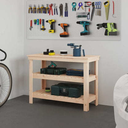 Work Bench Solid Wood Pine