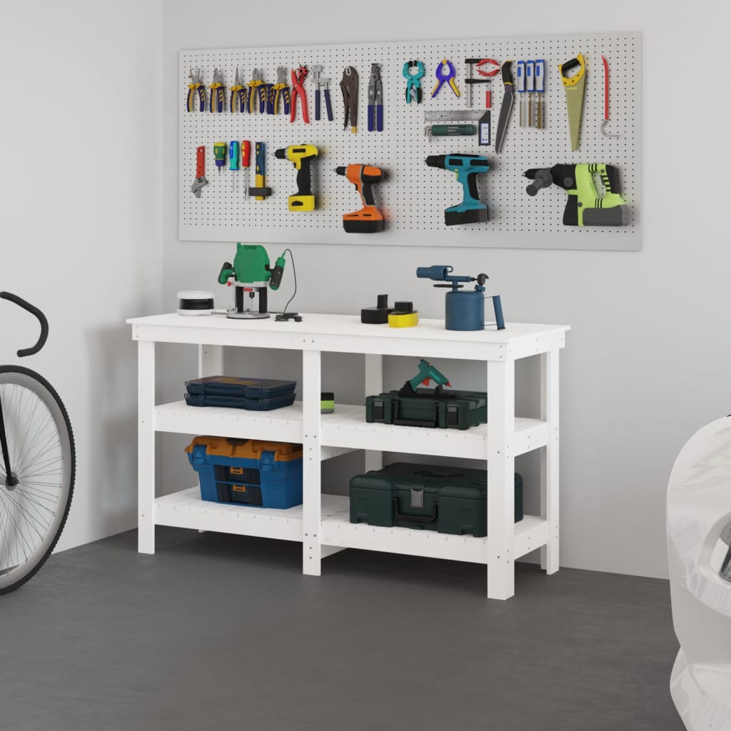 Work Bench Solid Wood Pine