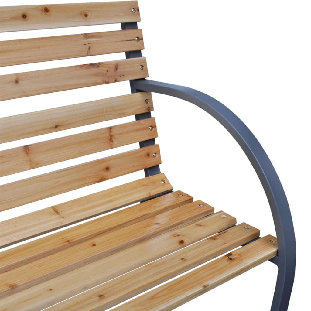 Garden Bench Solid Wood Fir