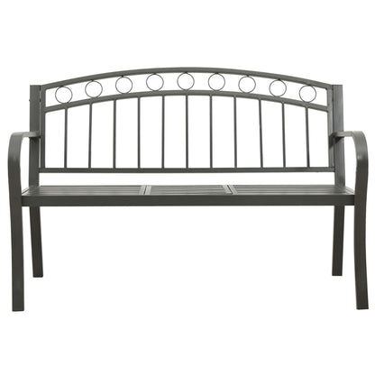 Garden Bench 120 Cm Steel