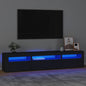 Tv Cabinet With Led Lights 240X35X40 Cm