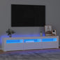 Tv Cabinet With Led Lights 240X35X40 Cm