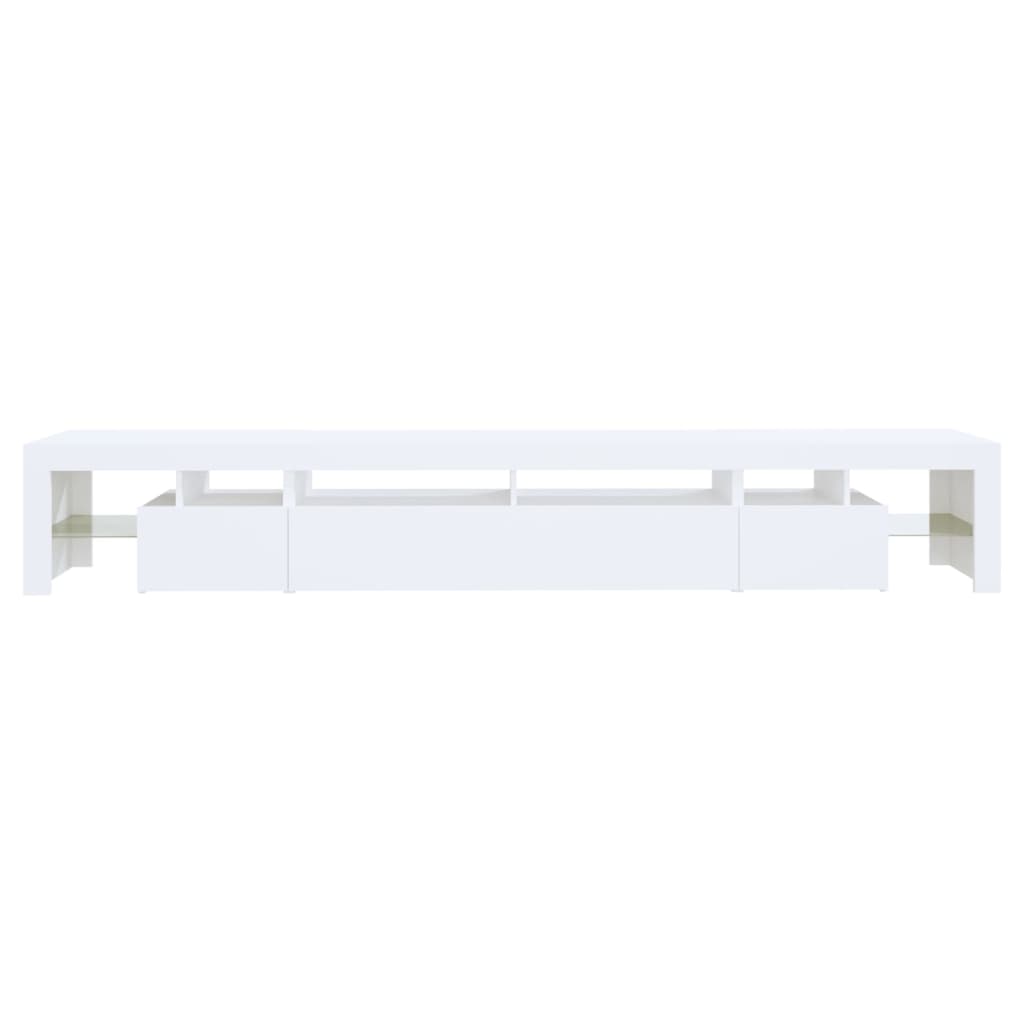 Tv Cabinet With Led Lights 260X36.5X40 Cm