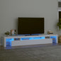 Tv Cabinet With Led Lights 230X36.5X40 Cm