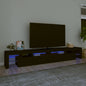 Tv Cabinet With Led Lights 260X36.5X40 Cm