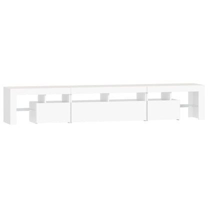 Tv Cabinet With Led Lights 230X36.5X40 Cm