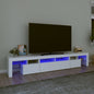 Tv Cabinet With Led Lights 260X36.5X40 Cm