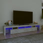 Tv Cabinet With Led Lights 260X36.5X40 Cm