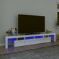 Tv Cabinet With Led Lights 260X36.5X40 Cm