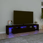 Tv Cabinet With Led Lights 260X36.5X40 Cm