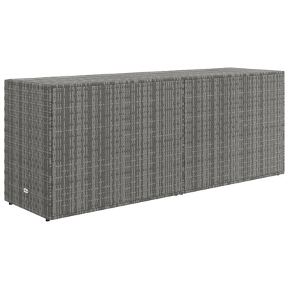 Garden Storage Cabinet 198X55.5X80 Cm Poly Rattan