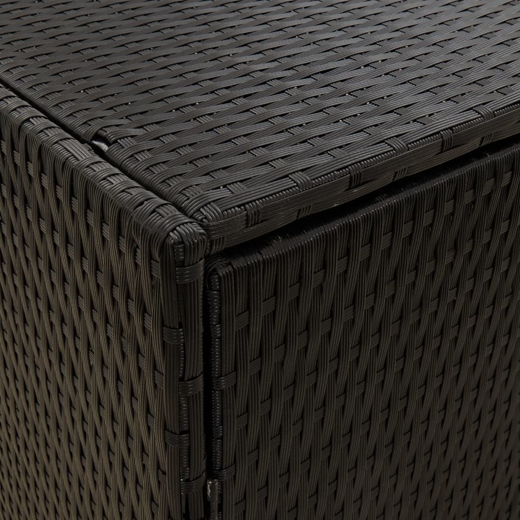 Garden Storage Cabinet 59X40X180 Cm Poly Rattan