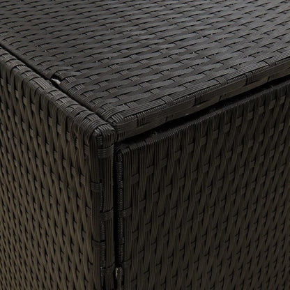 Garden Storage Cabinet 59X40X180 Cm Poly Rattan
