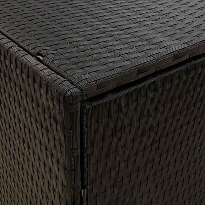Garden Storage Cabinet 59X40X180 Cm Poly Rattan