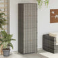Garden Storage Cabinet 59X40X180 Cm Poly Rattan
