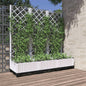 Garden Planter With Trellis Pp