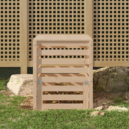 Composter White Solid Wood Pine