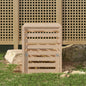 Composter White Solid Wood Pine