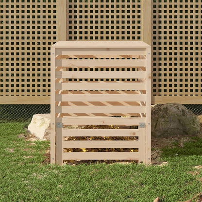 Composter White Solid Wood Pine