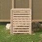 Composter White Solid Wood Pine
