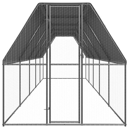 Outdoor Chicken Cage Galvanised Steel