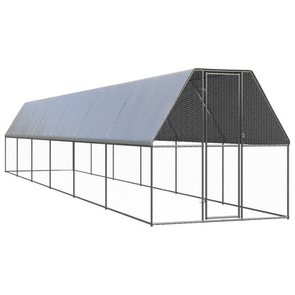 Outdoor Chicken Cage Galvanised Steel