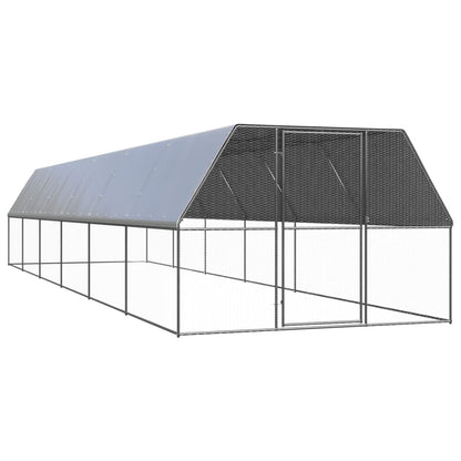 Outdoor Chicken Cage Galvanised Steel
