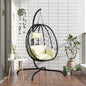 Hanging Egg Chair With Cushion Poly Rattan&Steel