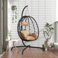 Hanging Egg Chair With Cushion Poly Rattan&Steel