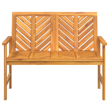 Garden Bench 109 Cm Solid Wood Acacia