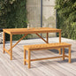 Garden Bench 80 Cm Solid Wood Acacia